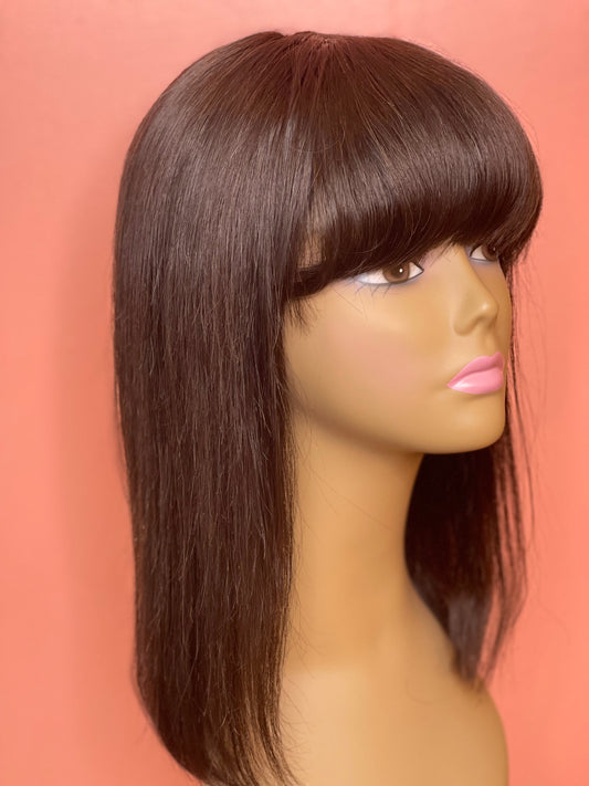 Bob wig with bangs