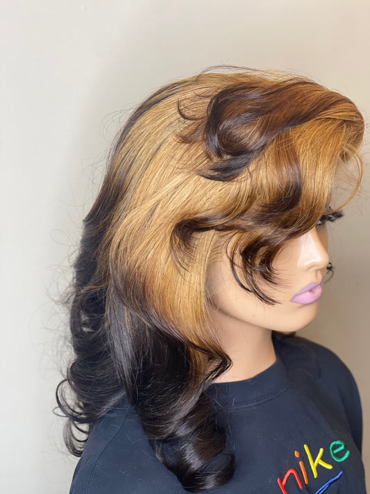 Reverse ombré